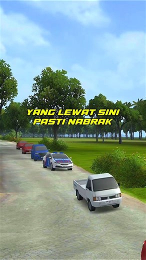 YANG LEWAT SINI PASTI NABRAK #bussimulatorindonesia #bussid