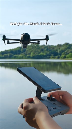 68K views · 1.1K reactions |  Locked in.  Zoom ready. Watch how the Mavic 4 Pro turns distance into detail — all from the palm of your hand. :Buziyouxunji #Mavic4Pro #ZoomInStyle #DroneZoom #PrecisionInYourHands #AerialMastery #DroneCinematography | DJI | Facebook