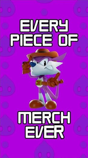 Every FANG THE HUNTER Merch Ever Made | #Sonic Merch Discussion #shorts