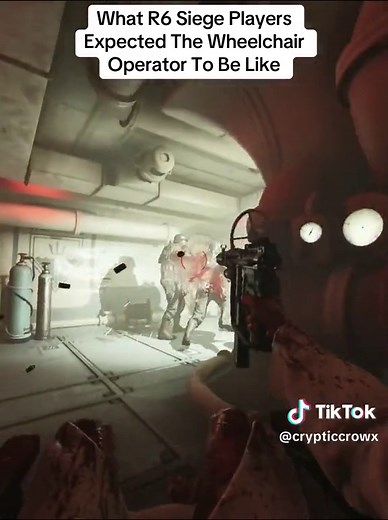 Wheelchair Operator in R6 Siege and Wolfenstein Gameplay