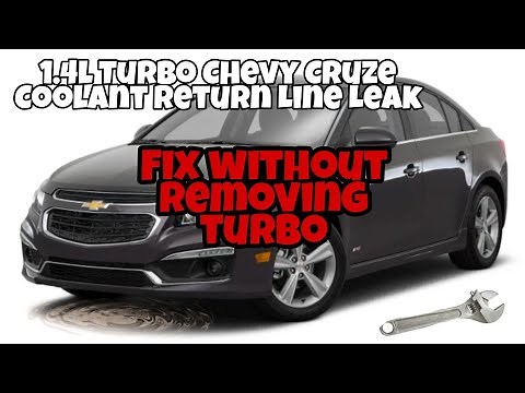 Chevy Cruze 1.4 turbo coolant leak fix