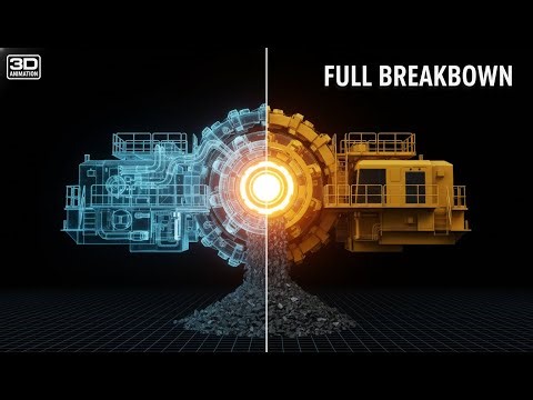 Inside a Tunnel Boring Machine: A 3D Technical Deep Dive into Mega Engineering | EZ TECH