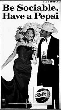 Listen: Pepsi Cola - Refreshes Without Filling! 1950s Commercial 🥤🎙️ #Pepsi #VintageAd #OldRadio