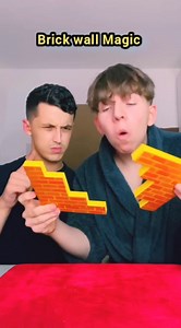 4.4K views · 20 reactions | Brick 隣 Wall Magic trick  #magician #magictrick #magicshow #magical #magickingdom #magicthegathering #fbreelsfypシ゚viralvideo #fbreelsfypシ゚viralシ #fbreelsfypシ゚ #fbreels #fbreelsvideo #trendingreels #fypシ #reelsoftheday #viralshorts #shortsvideo #tricks #trick | Classic Gold Comedy | Facebook