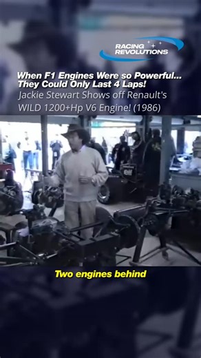 RACING REVOLUTIONS on Instagram: "F1 engines today make about 1000hp. This pails in comparison to 80’s F1 engines, however, with them producing 1200-1500hp in qualifying spec. The caveat to this was that these engines could only last about 4 laps before blowing up. The lack of limits on engine swaps in the 80’s allowed this, which is why we were able to see this sorta thing. Watch Jackie Stewart explain the differences in the renault quali and race engines! - Follow for more car and motorsport c