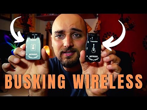 BUSKING WIRELESS Suonare in strada senza fili con i Jack per chitarra Ammoon