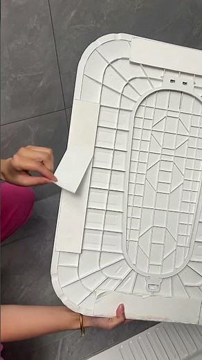 Retractable Bathroom Privacy Curtain ，Space Saving & Easy to Use#BathroomIdeas #smarthome