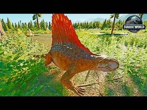 Dimetrodon VS Dilophosaurus | Carnivore Clash – Jurassic World Evolution 3