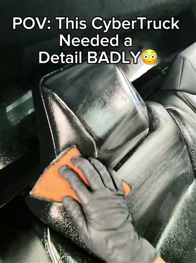 Cybertruck Interior Detailing Done Right💪