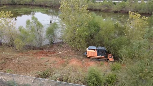 Partnered with Jetton Property Group to transform this 4 acre retention basin back into shape. Stay tuned for the finished results. Thank you for trusting us with this project! | Sharper Image Tree & Landscape