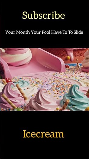 ASMR Compilation: Icecream Pool #asmr #asmrvideo #asmrsounds #shorts