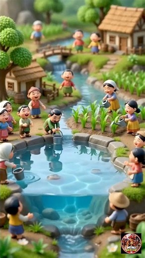 Tiny Heroes Save the Last Drop of Water | AI Animated Rescue Story