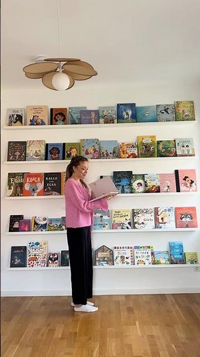 DIY Montessori bookshelf for our kids 📚✨ #Montessori #DIYBookshelf #KidsRoom