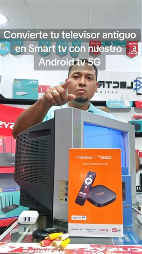 Convierte tu televisor antiguo en Smart TV con Android 5G