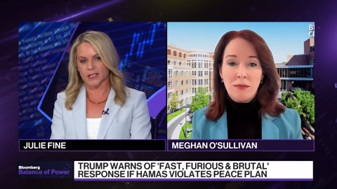 Belfer Center's O'Sullivan on Israel-Hamas Peace Plan