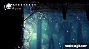 Hollow Knight - lifeblood cocoon on the mantis lords on Make a GIF