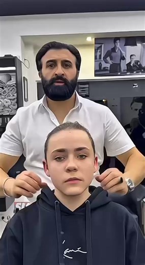 2.4K views | He walked in shy and quiet… but after this haircut?  Everyone was stunned! ✂️ The confidence, the look — it’s a total transformation you won’t believe!  See the unbelievable before and after in the comments  | Interesting Stories | Facebook