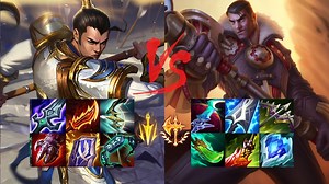 杰斯vs赵信 吊打武器的杰斯，能否通过赵神王的检验