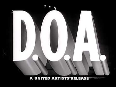 D.O.A (1949) Full Movie | Public Domain | Edmond O`Brien in a Film Noir Crime Classic