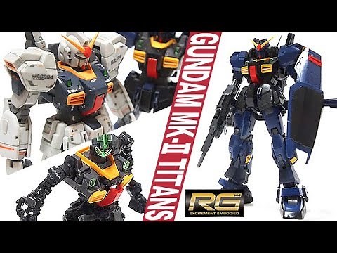 Gunpla "RG 1/144 Gundam MKII Titans Specification (RX-178 GUNDAM MK2 TITANS) *A little bit of AEU...