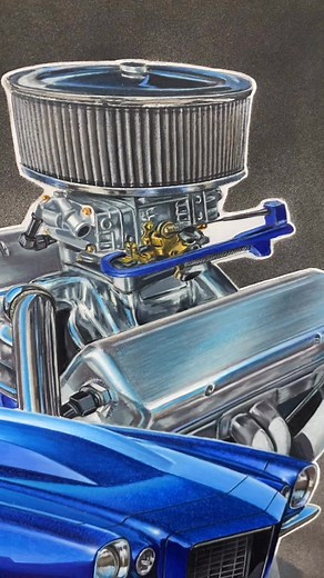 How do I draw Chrome ? | Car drawings By Cristian Cross