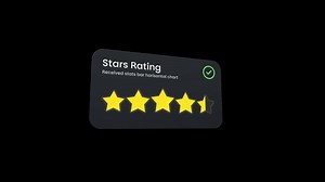 Download 5 stars rating chart for free