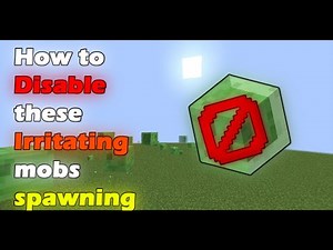 How to Disable Mob Spawn in Minecraft [Command]