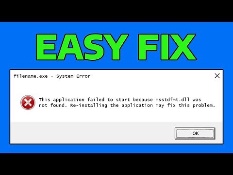 How To Fix msstdfmt.dll is Missing Error in Windows
