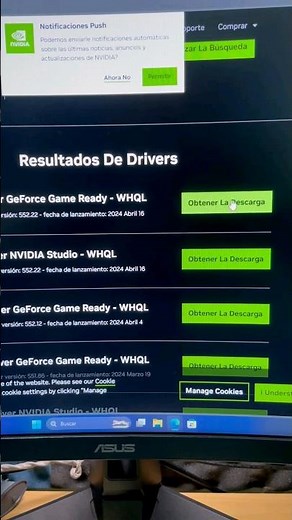 Installing the driver for my RTX 3050 graphics card