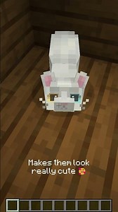 This resource pack makes Cats look adorable! #minecraft #shorts