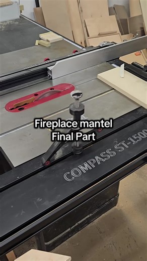 Creating a Custom Fireplace Mantel