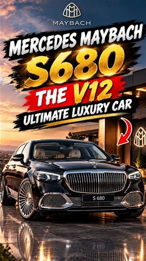 Mercedes Maybach S680 The V12 Ultimate Luxury Car