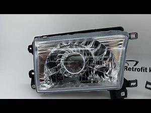 1996-2002 Toyota 4Runner custom projector retrofit headlights