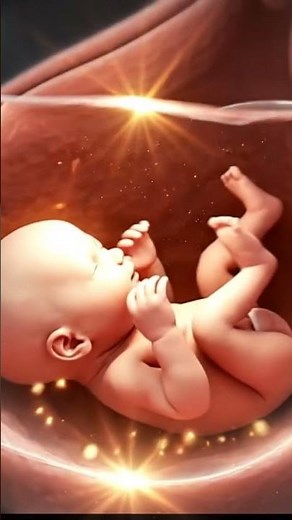 "Illustration of a Fetus Kicking Inside the Womb — 3D Cinematic Anatomy View | BioCore Health USA"