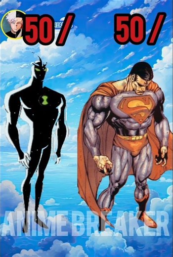 Alien x vs Superman#anime#viral