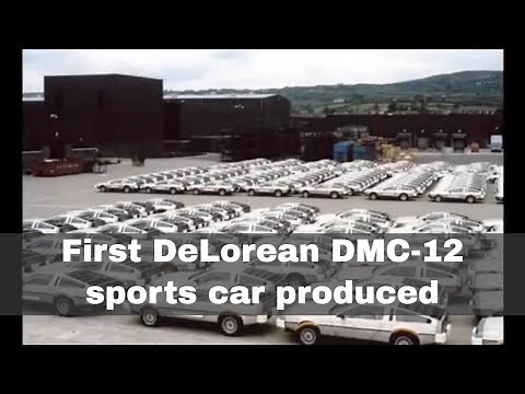 21st January 1981: First DeLorean DMC-12 sports car produced