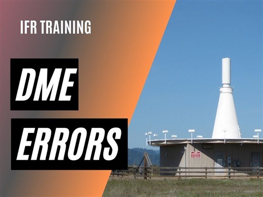 【模飞知识】What is DME Slant Range Error - Distance Measuring Equipment Explained