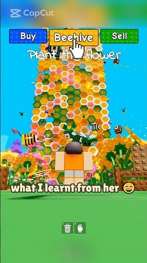 Build A Beehive #roblox #robloxshorts #beehive #buildabeehive