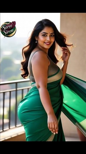 Sea-Green Silk Saree Walk | Morning Glam Elegance | Taal Se Taal Western Vibes