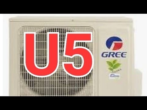 GREE INVERTER AC U5 ERROR CODE SOLUTION #122