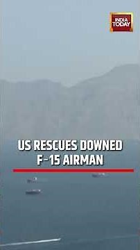 Behind Enemy Lines: U.S. Rescues Airman Behind Enemy Lines After F‑15 Shot Down by Iran