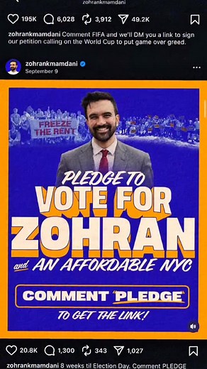 The name is Mamdani - M.A.M.D.A.N.I #mamdani #zohranmamdani #nyc #nycmayor #elections | Nakash Khan