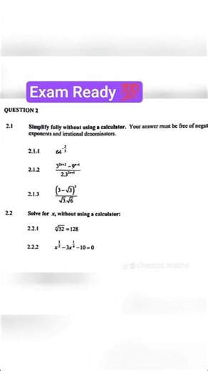 Simplification & Indices + Surds | Step by Step Maths Solutions #Indices #Surds #ExamPreparation