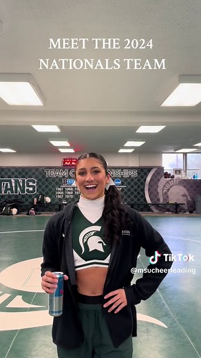 Introducing your 2024 MSU Nationals team! T-2 Days until Orlando! #ucanationals #msucheerleading #gogreen