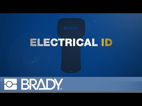 Electrical Wire Labeling - BMP21-PLUS Handheld Labeler