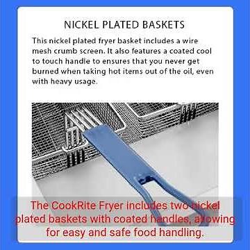 Discover the Atosa ATFS-40 CookRite Fryer The Perfect Solution for Your Commercial Kitchen