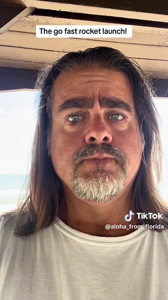 The go fast rocket launch.