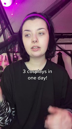 3 Cosplays in One Day: Elvira, Draculaura, and More!