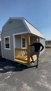👀 Watch this #ShedTour to discover how adding a Side Porch package with a full-length porch transforms your 10x20’ #OldHickoryBuilding into the ideal spot for #relaxation, #storage, or both! 🌿 As the perfect package, the Lofted Barn option adds even more value, with loft decking above the porch for extra vertical space. It’s perfect for shelves or any kind of storage to help you stay organized. 🏡✨ What are you waiting for? Find your dealer today: https://hubs.la/Q03f5clp0 PLUS, subscribe to w