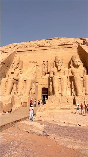 Great Temple of Abu Simbel #travel #egypt #history #abusimbel #aswan #egyptianmythology